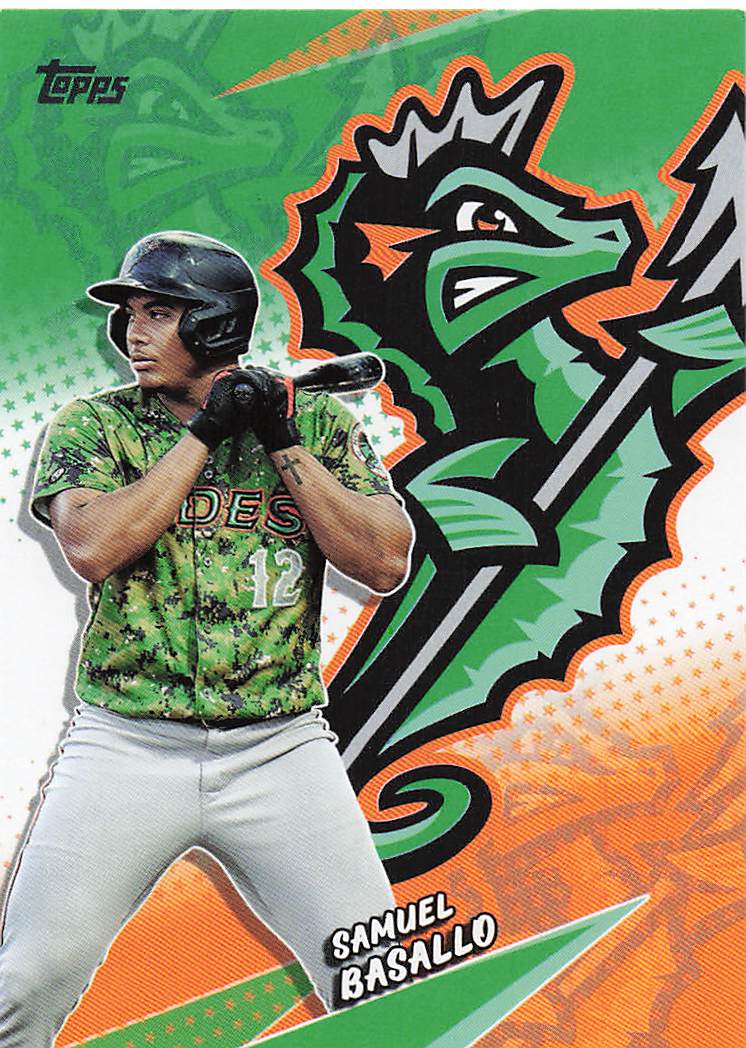 2025 Topps Pro Debut Baseball Stars of MiLB Samuel Basallo #STAR-9