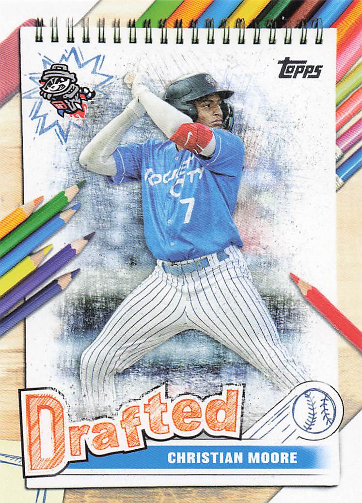 2025 Topps Pro Debut Baseball Drafted Christian Moore #DF-14