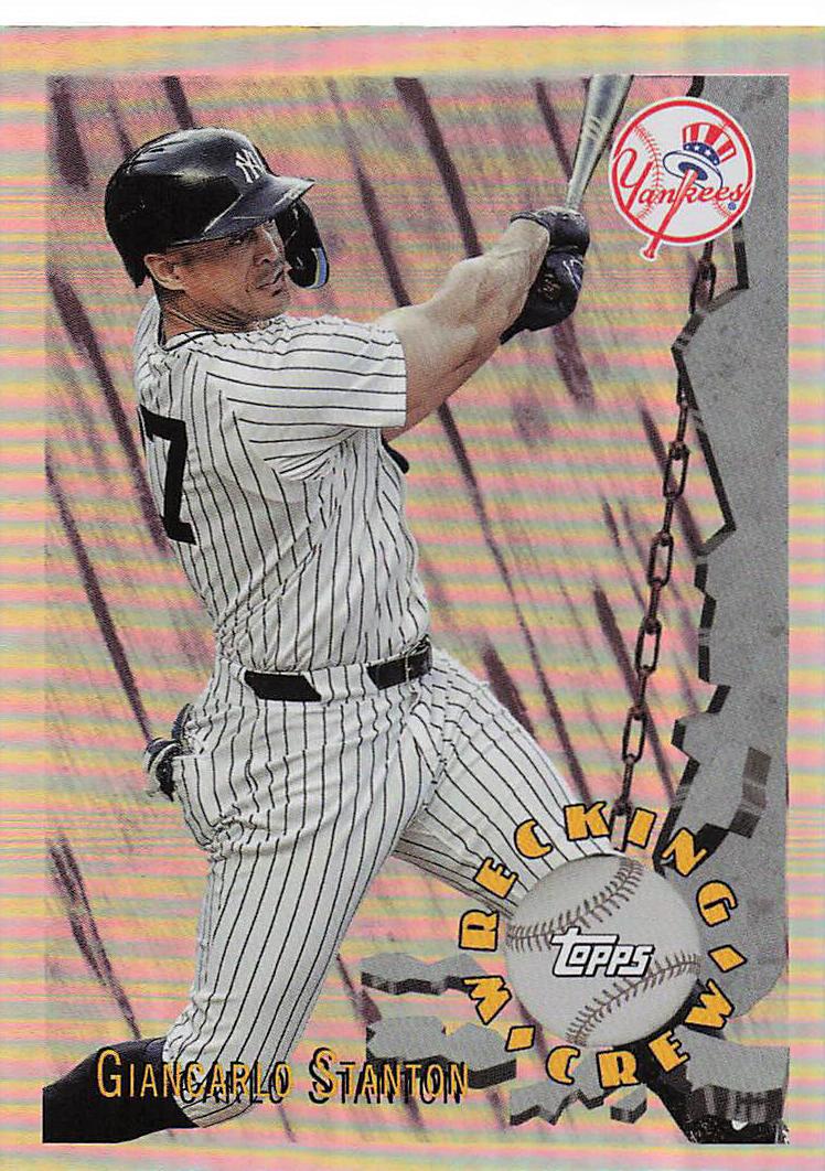2024 Topps Archives Baseball 1996 Topps Wrecking Crew Giancarlo Stanton #96WC-9
