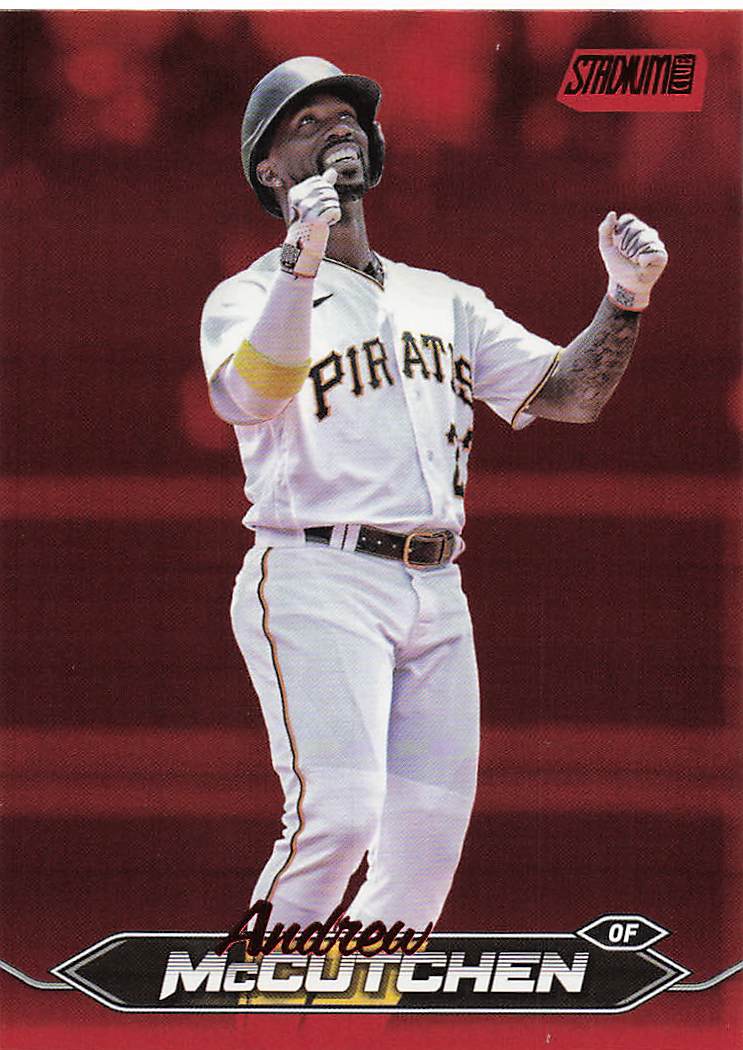2024 Stadium Club Baseball Red Foil Andrew McCutchen #103