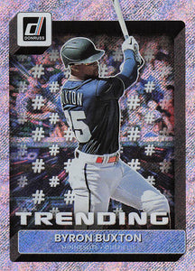 2022 Donruss Baseball Trending Rapture Byron Buxton #T-5