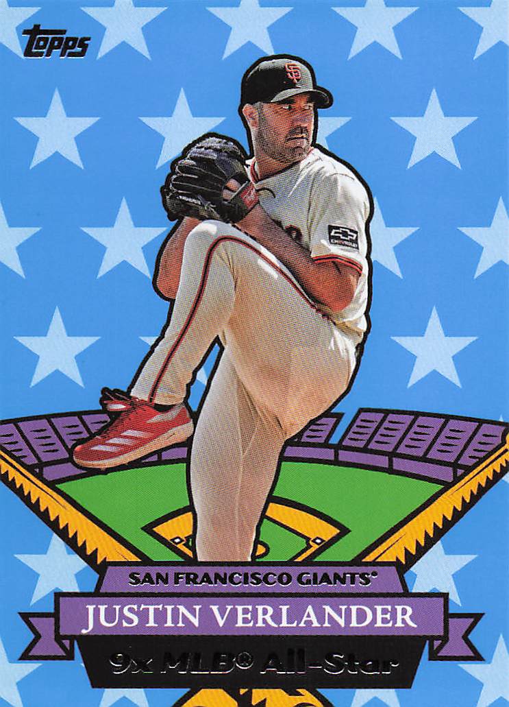 2025 Topps Archives Baseball 2007 Topps All-Stars Justin Verlander #07AS-7