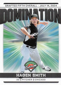 2024 Panini Prospect Edition Baseball Domination Hagen Smith #23