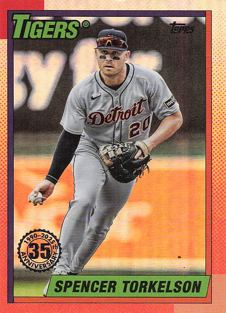 2025 Topps Update Baseball 1990 Topps Spencer Torkelson #U90-48