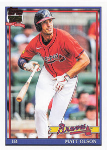 2026 Topps Baseball 1991 Topps Baseball Matt Olson #T91-53
