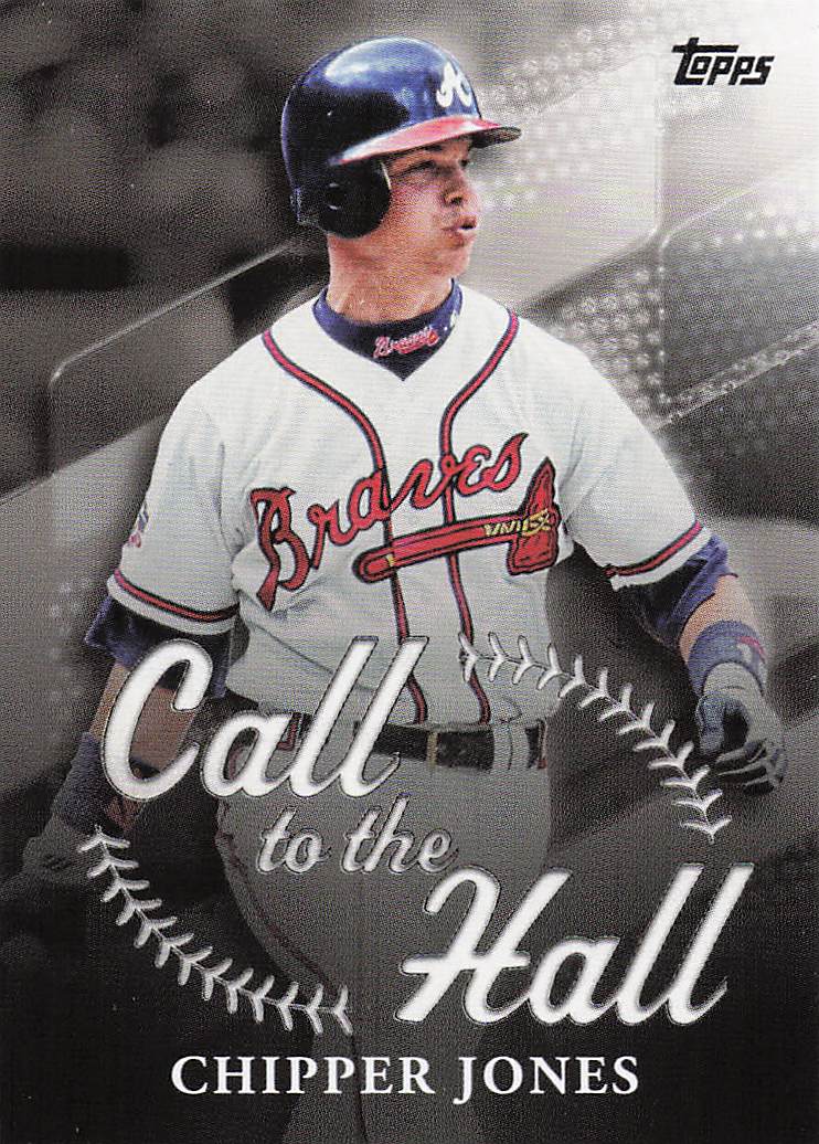 2025 Topps Baseball Call to the Hall Chipper Jones #CTH-2