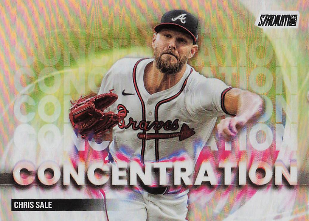 2025 Stadium Club Baseball Concentration Chris Sale #C-5
