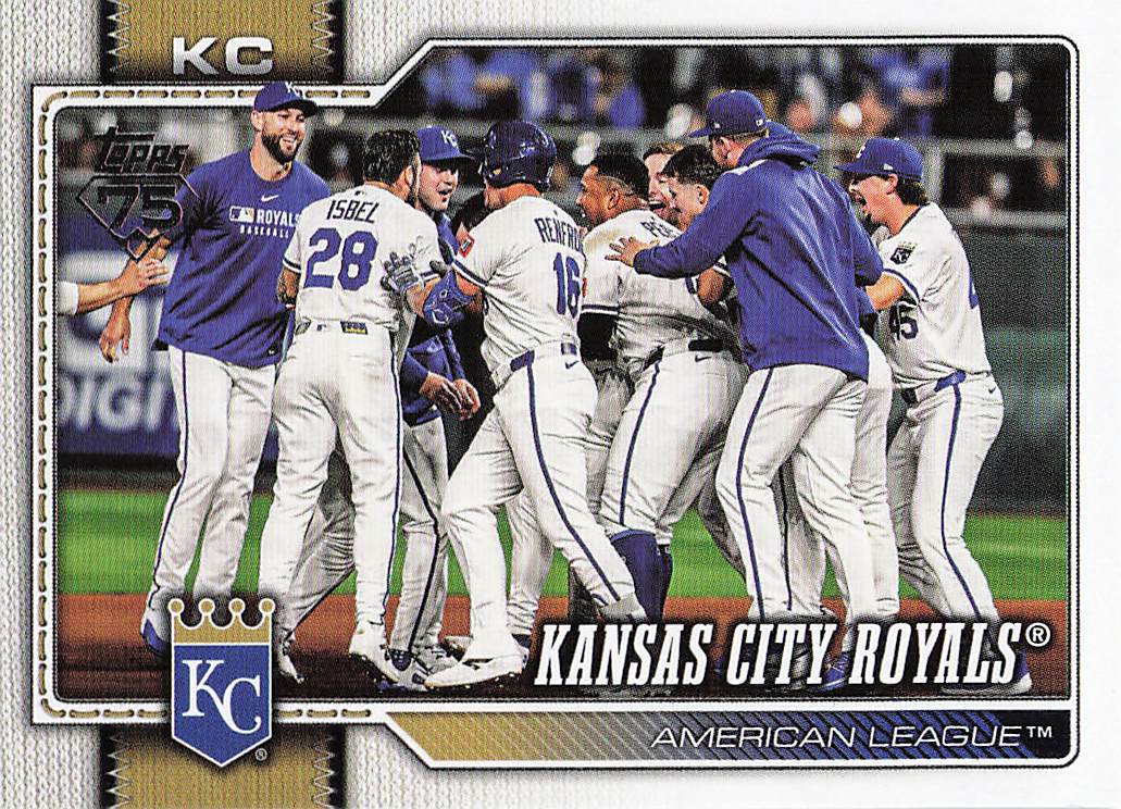 2026 Topps Baseball Kansas City Royals #34