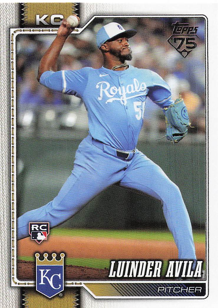 2026 Topps Baseball Luinder Avila #120 Rookie