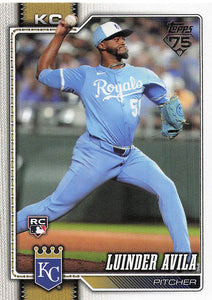 2026 Topps Baseball Luinder Avila #120 Rookie