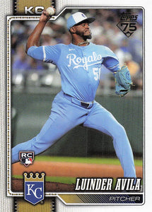 2026 Topps Baseball Luinder Avila #120 Rookie