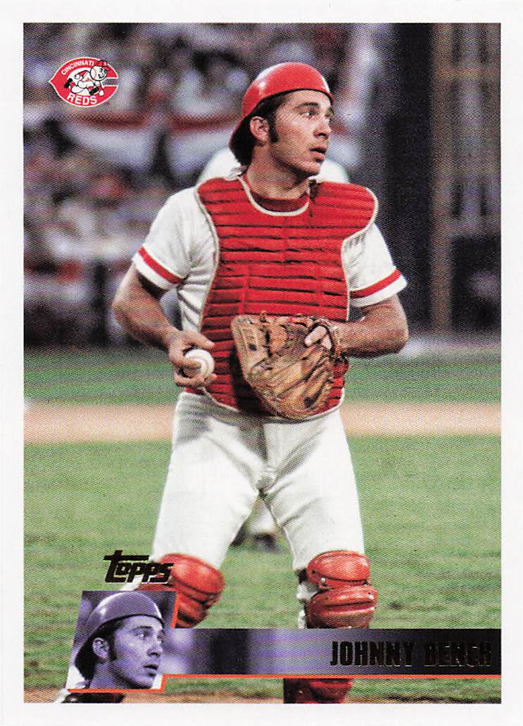 2025 Topps Archives Baseball Johnny Bench #102