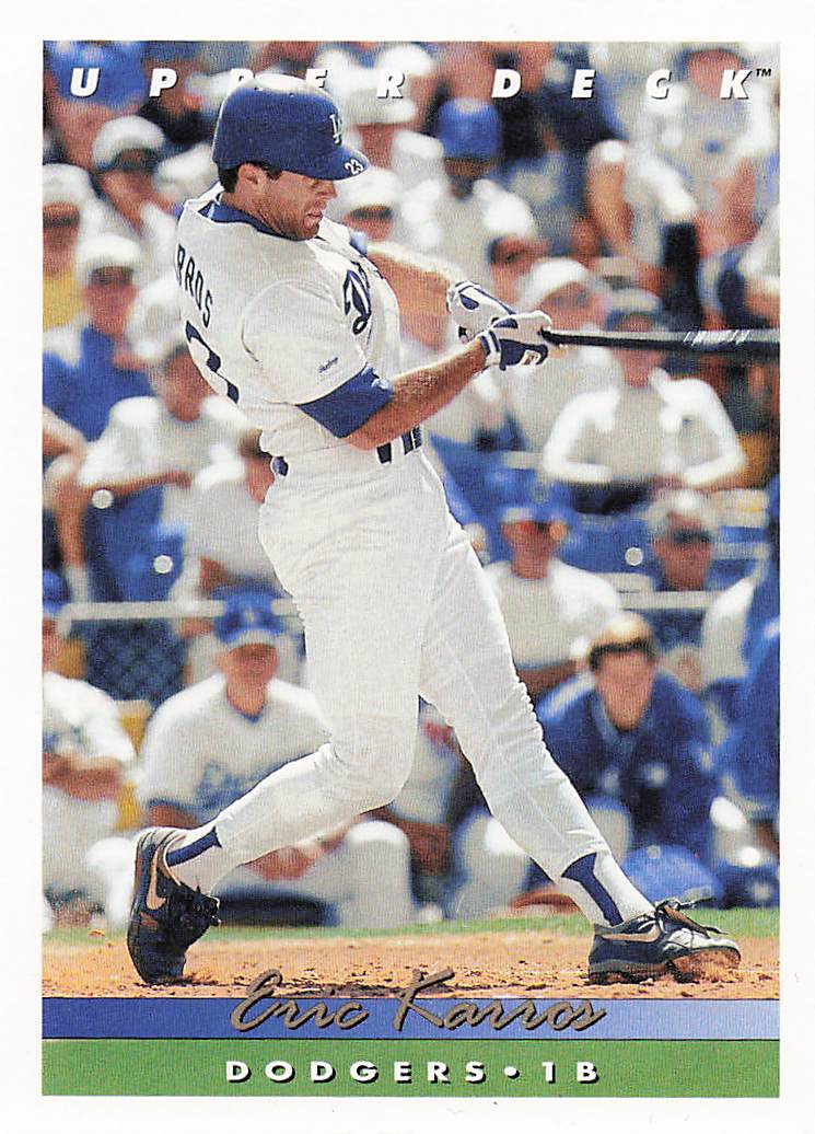 1993 Upper Deck Baseball Eric Karros #385