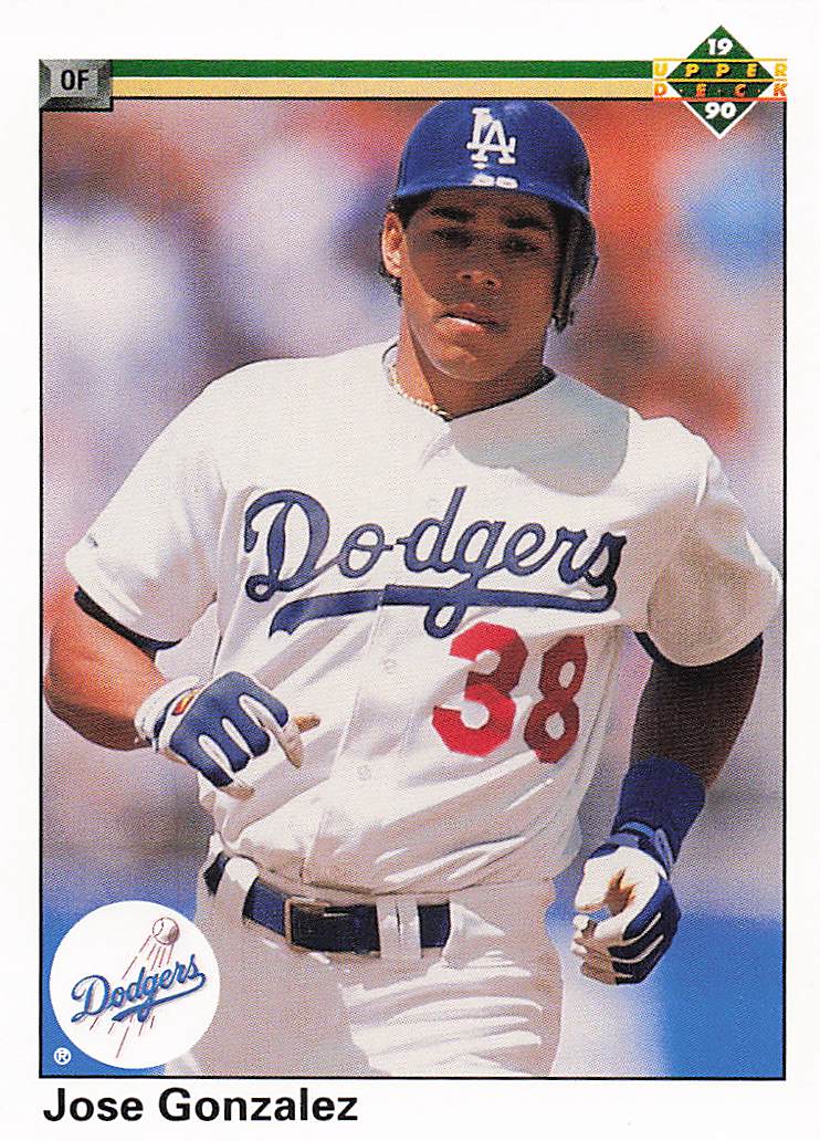 1990 Upper Deck Baseball Jose Gonzalez #666