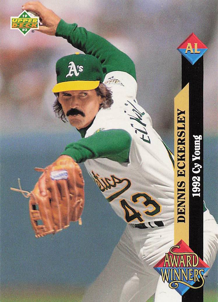 1993 Upper Deck Baseball Dennis Eckersley #489