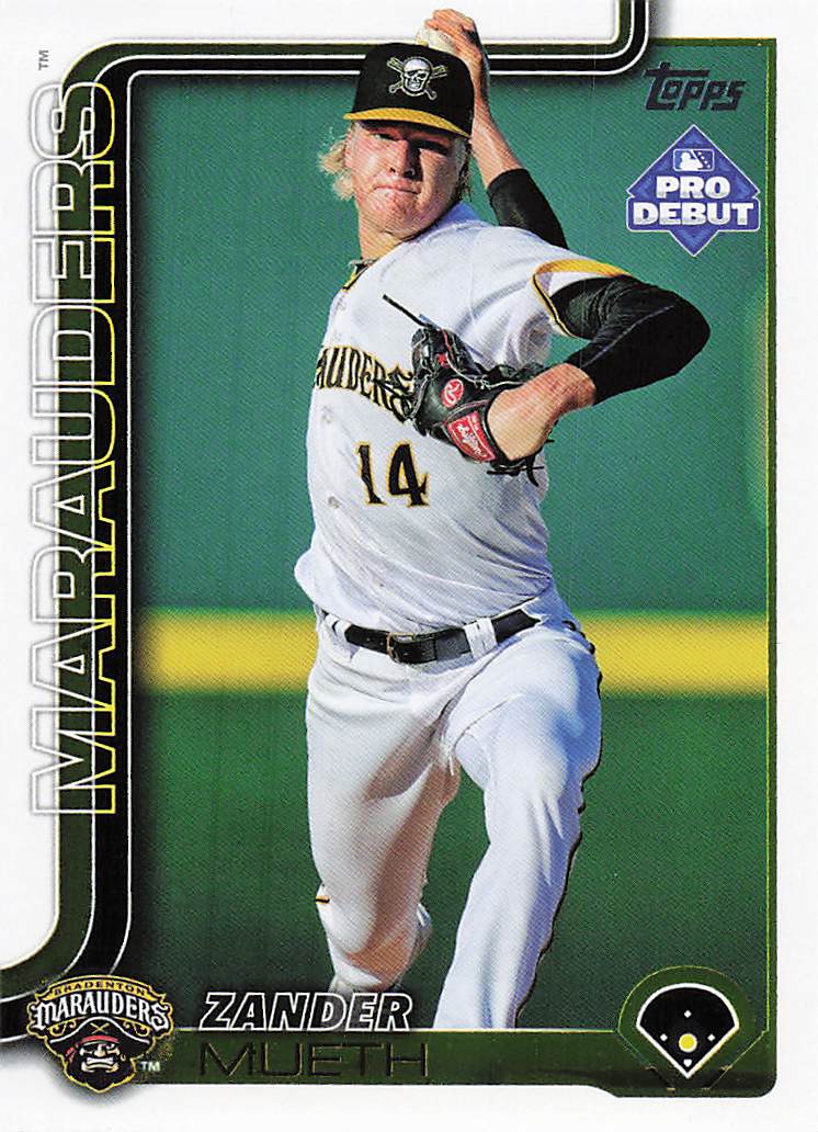 2025 Topps Pro Debut Baseball Zander Mueth #PD-120