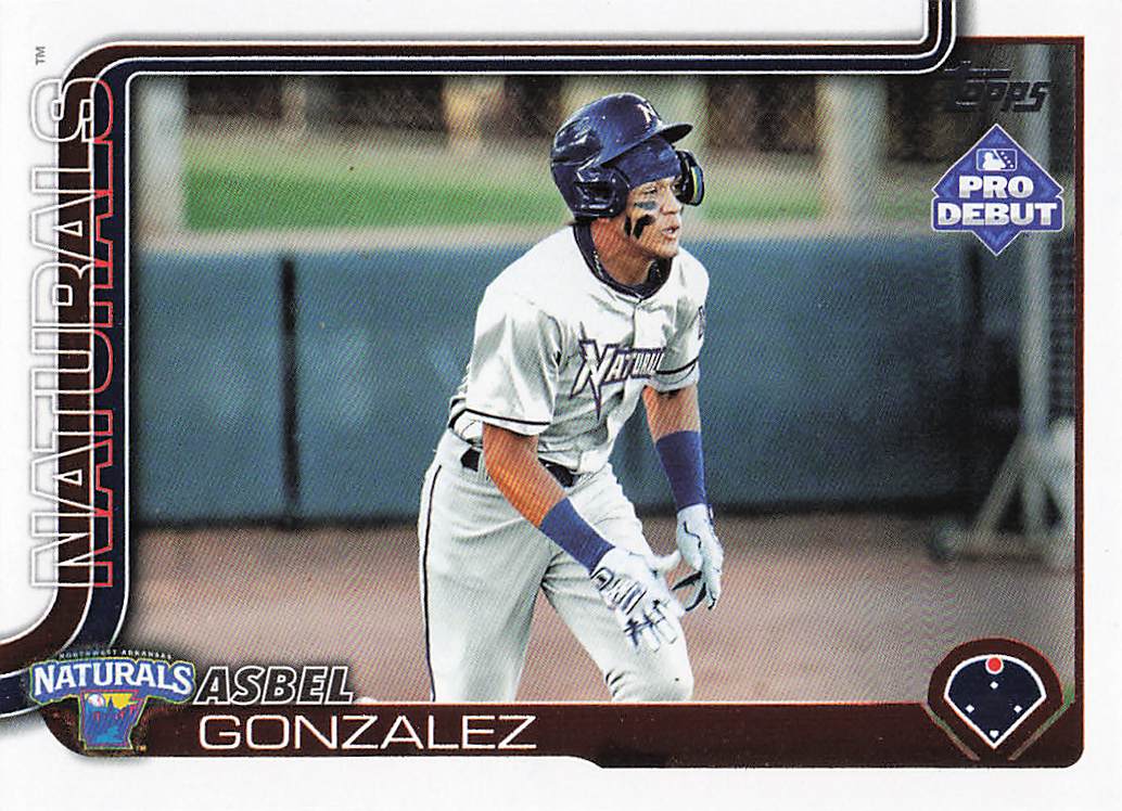 2025 Topps Pro Debut Baseball Asbel Gonzalez #PD-133