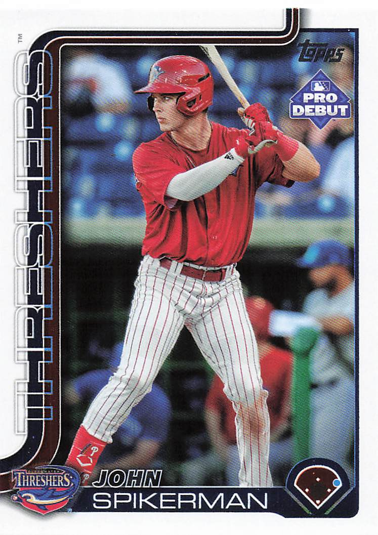 2025 Topps Pro Debut Baseball John Spikerman #PD-71