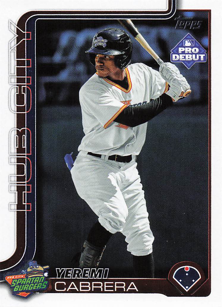 2025 Topps Pro Debut Baseball Yeremi Cabrera #PD-103