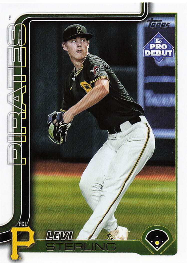 2025 Topps Pro Debut Baseball Levi Sterling #PD-34