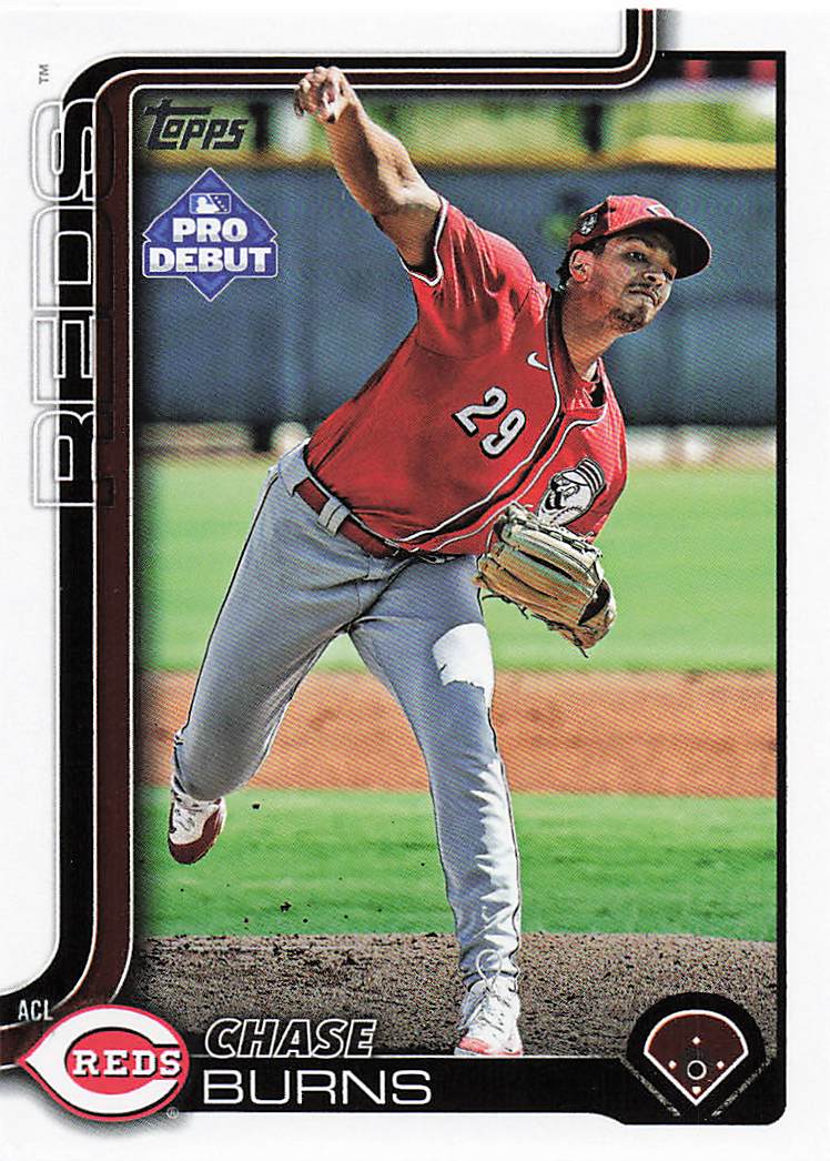 2025 Topps Pro Debut Baseball Chase Burns #PD-169