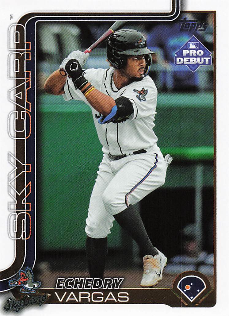 2025 Topps Pro Debut Baseball Echedry Vargas #PD-155