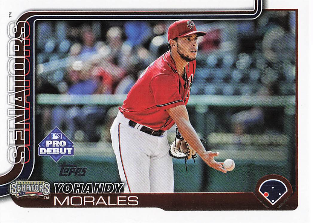 2025 Topps Pro Debut Baseball Yohandy Morales #PD-158
