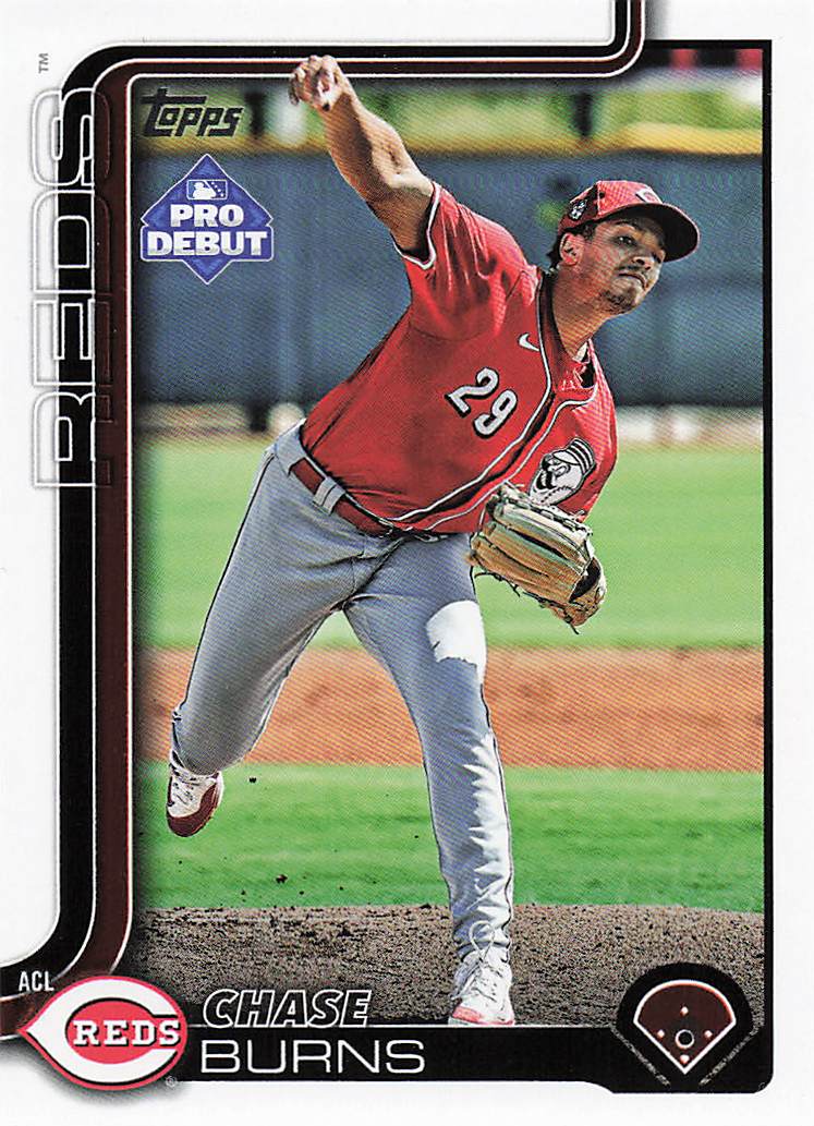 2025 Topps Pro Debut Baseball Chase Burns #PD-169