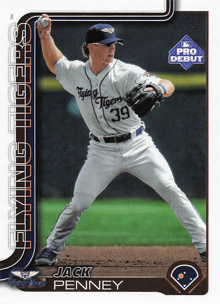 2025 Topps Pro Debut Baseball Jack Penney #PD-191