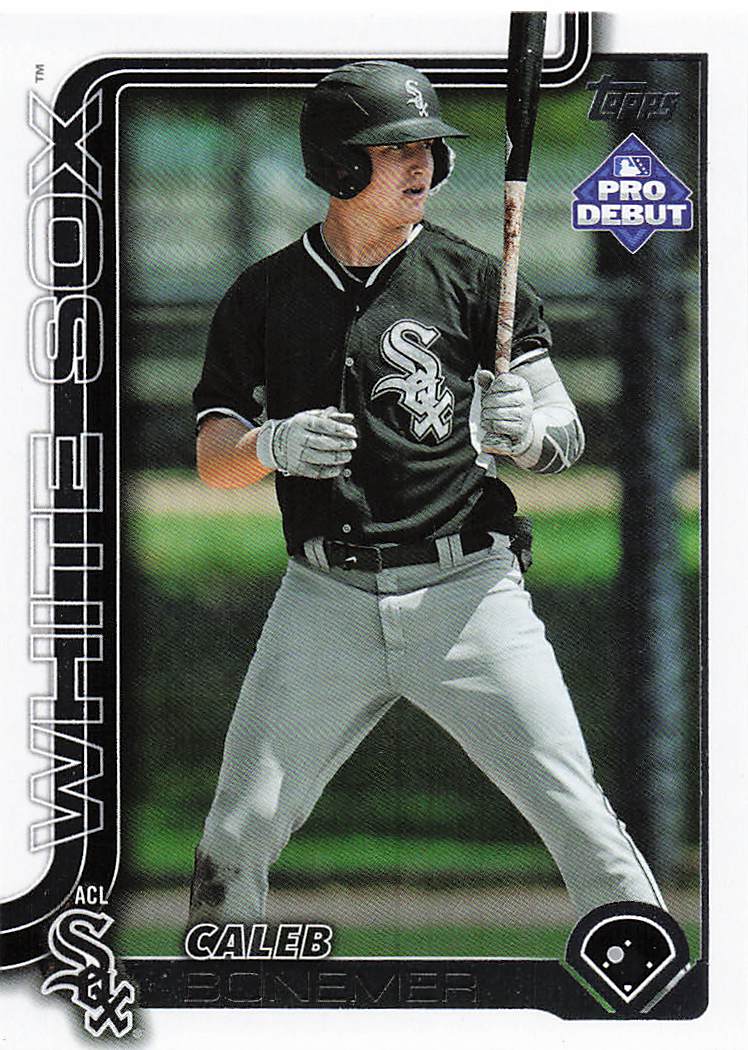 2025 Topps Pro Debut Baseball Caleb Bonemer #PD-15