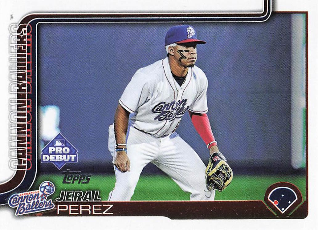 2025 Topps Pro Debut Baseball Jeral Perez #PD-24