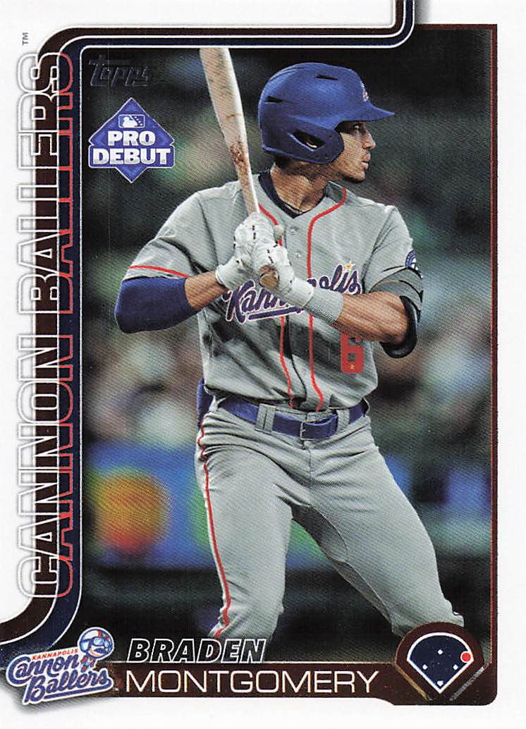2025 Topps Pro Debut Baseball Braden Montgomery #PD-84