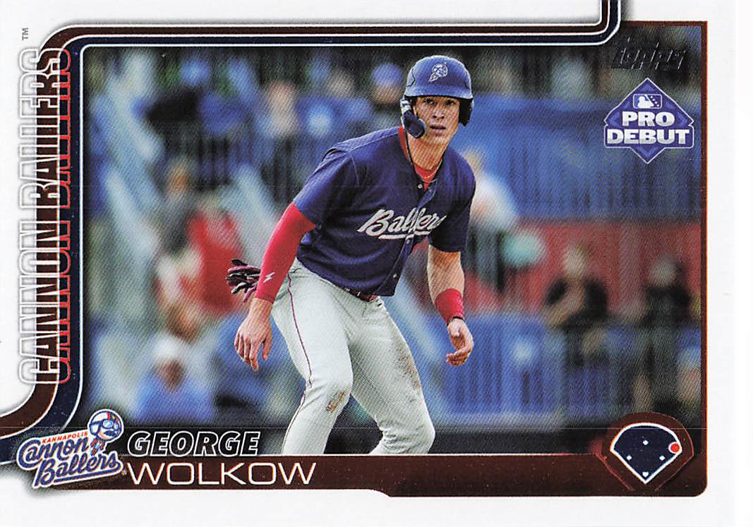 2025 Topps Pro Debut Baseball George Wolkow #PD-182