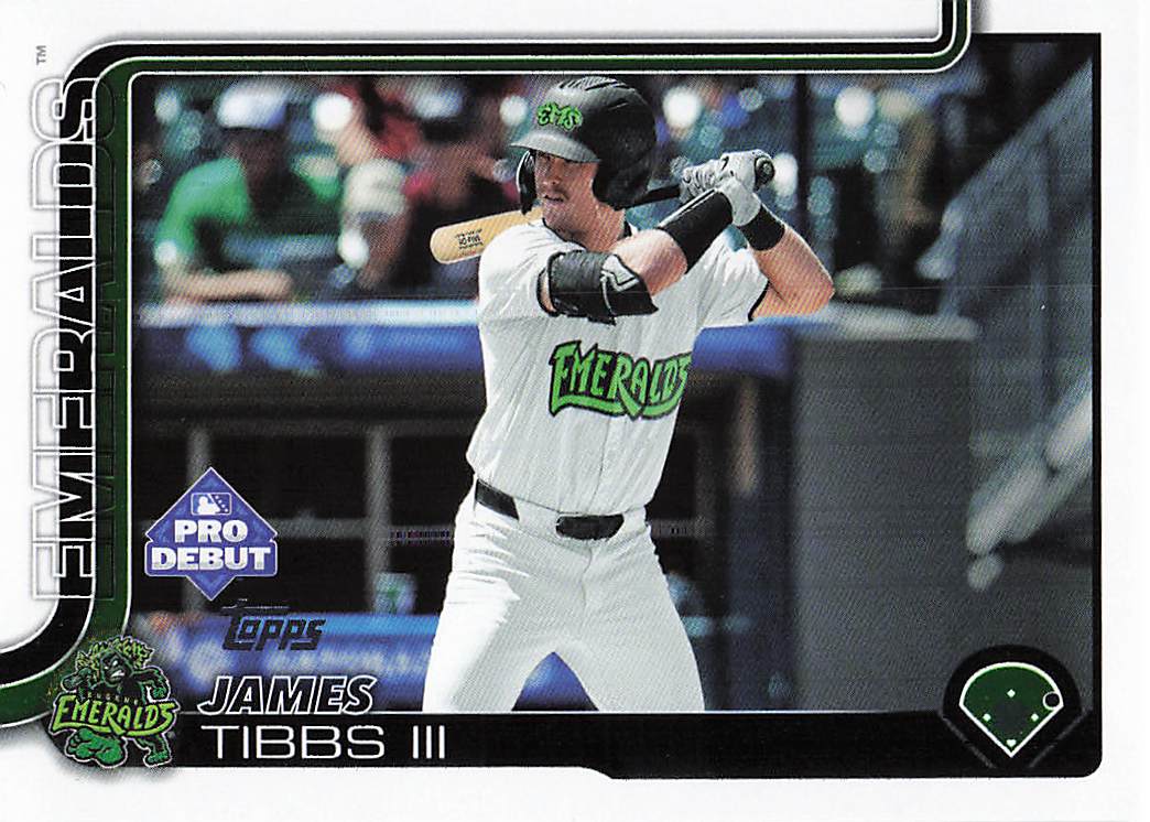2025 Topps Pro Debut Baseball James Tibbs III #PD-166