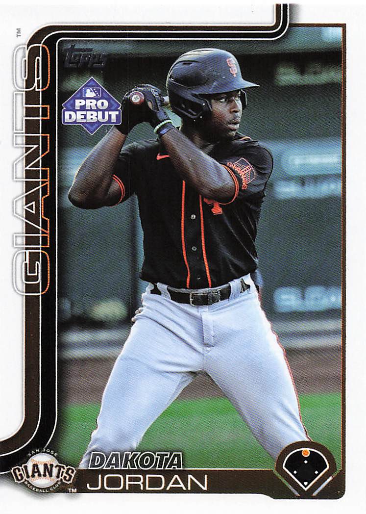 2025 Topps Pro Debut Baseball Dakota Jordan #PD-146