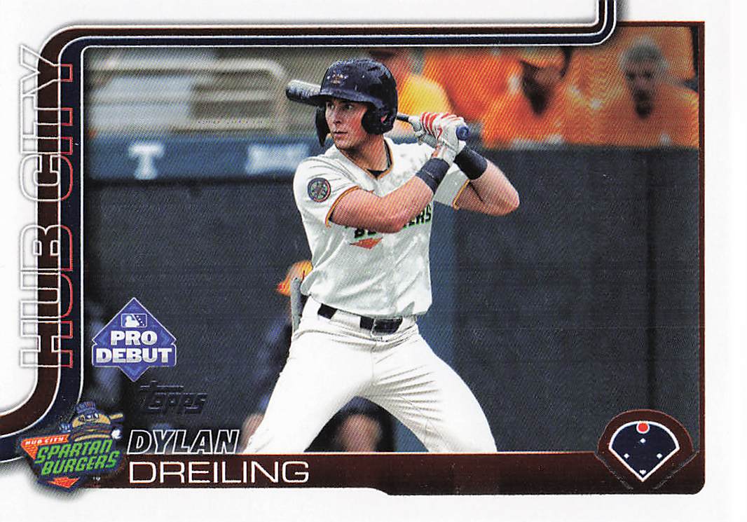 2025 Topps Pro Debut Baseball Dylan Dreiling #PD-115