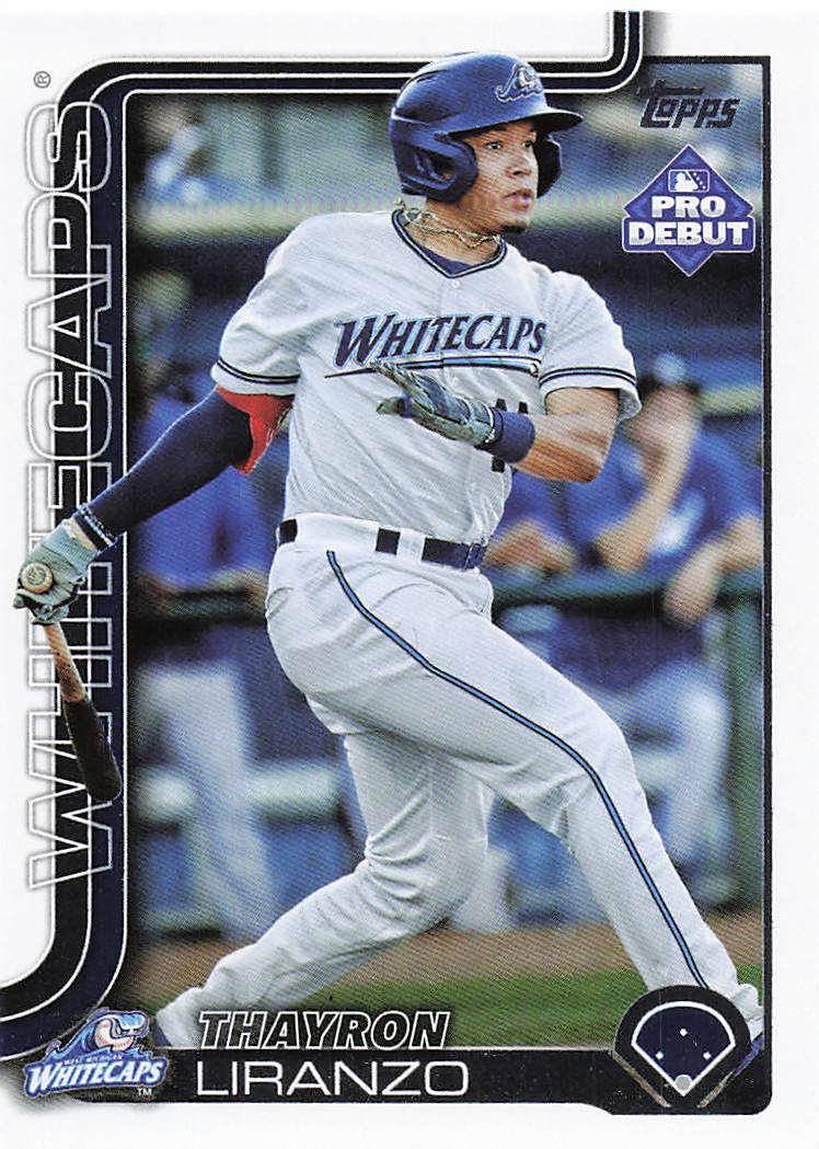 2025 Topps Pro Debut Baseball Thayron Liranzo #PD-108