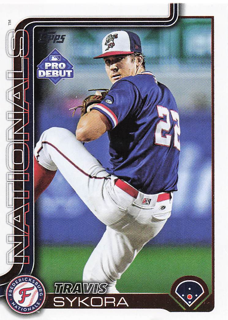 2025 Topps Pro Debut Baseball Travis Sykora #PD-8