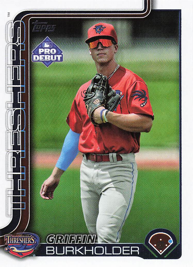 2025 Topps Pro Debut Baseball Griffin Burkholder #PD-40