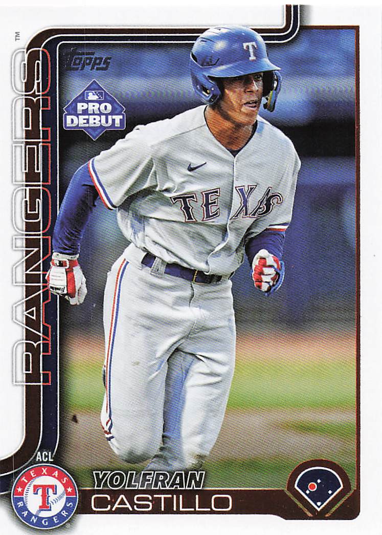 2025 Topps Pro Debut Baseball Yolfran Castillo #PD-51