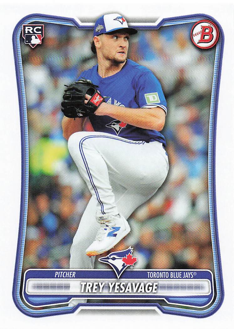 2026 Bowman Baseball Trey Yesavage #41 Rookie