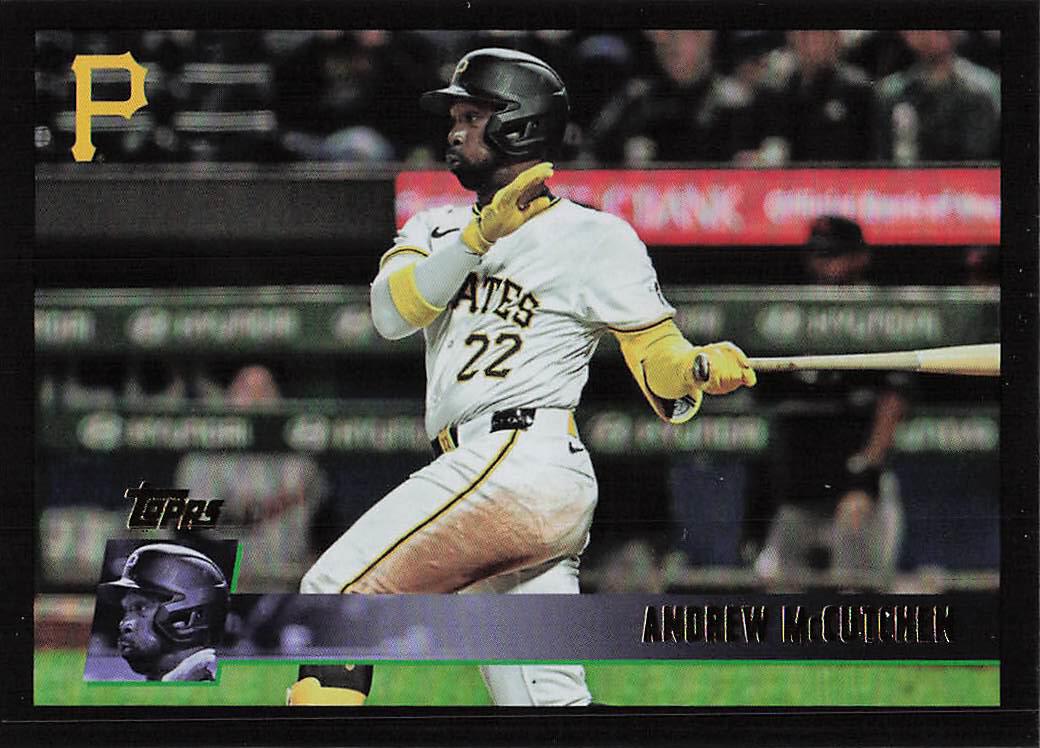 2025 Topps Archives Baseball Black Foilboard Andrew McCutchen #103