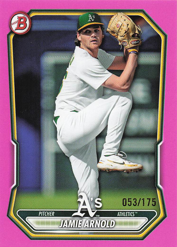 2026 Bowman Baseball Prospects Pink 053/175 Jamie Arnold #BP-112