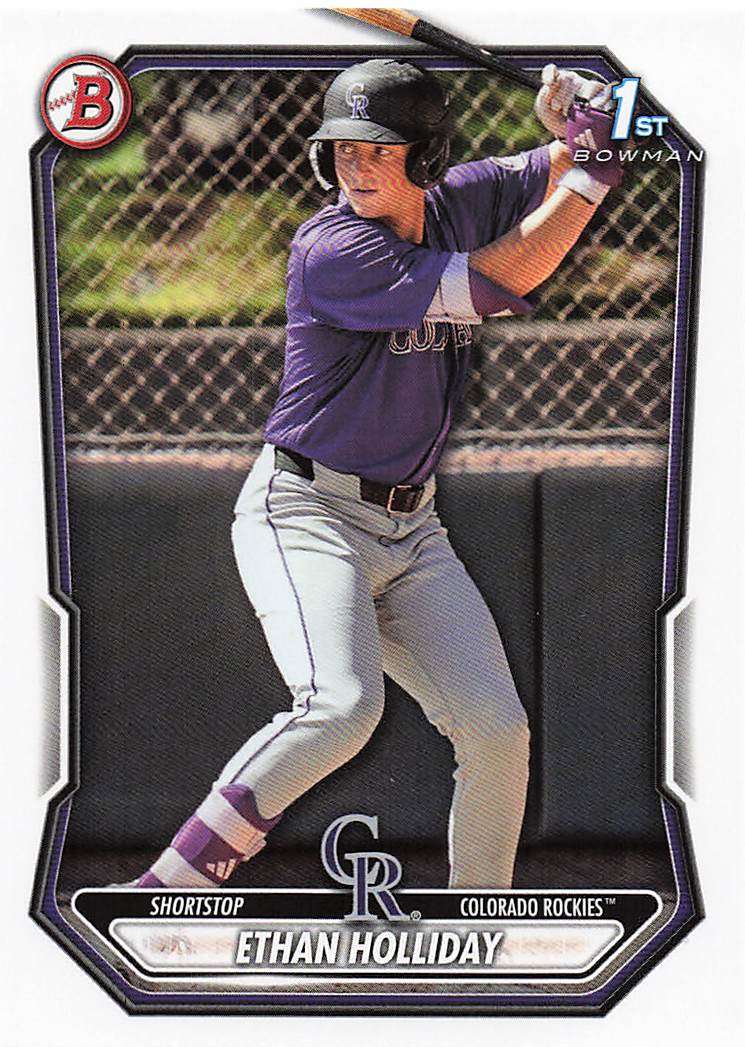 2026 Bowman Baseball Prospects Ethan Holliday #BP-1