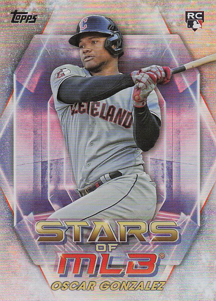 2023 Topps Baseball Stars of MLB Oscar Gonzalez #SMLB-43