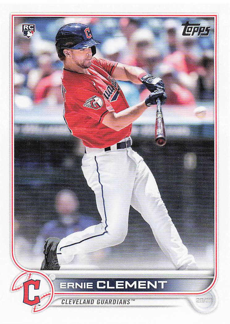 2022 Topps Baseball Ernie Clement #71 Rookie