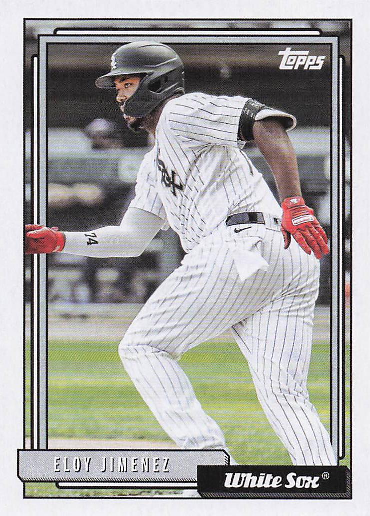2021 Topps Update Baseball 1992 Topps Redux Eloy Jimenez #T92-15