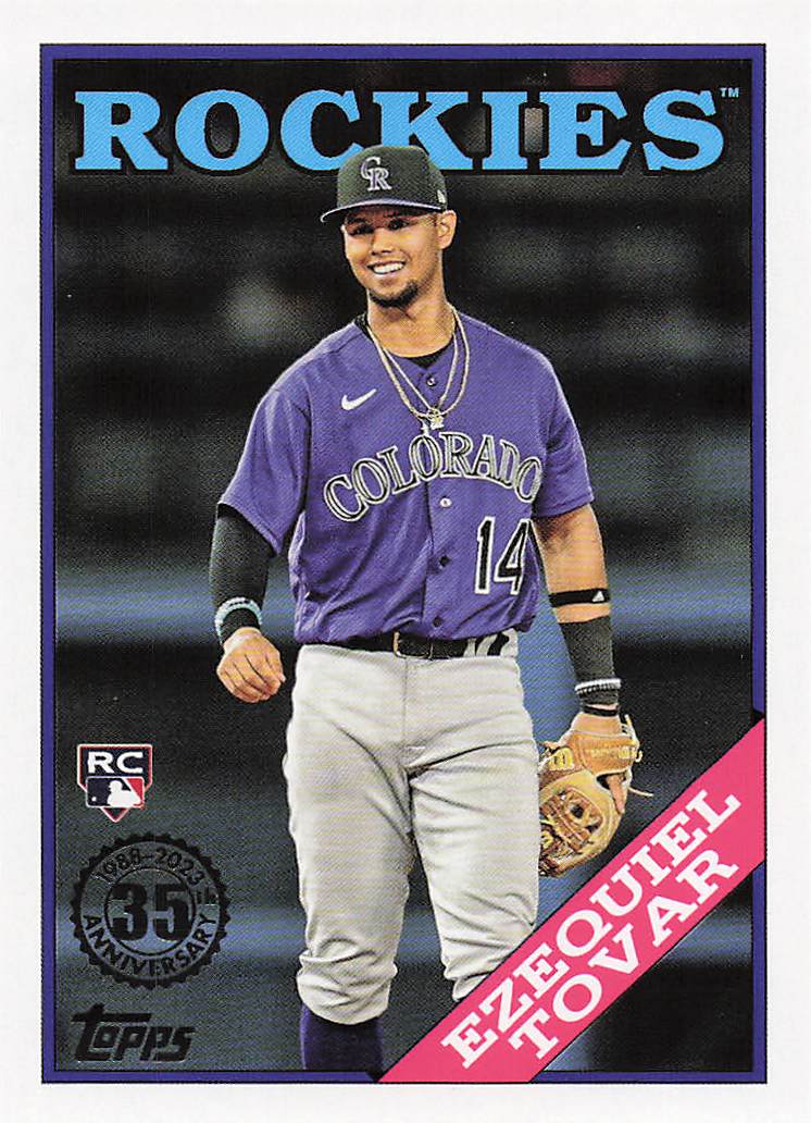 2023 Topps Baseball 1988 Topps Baseball Ezequiel Tovar #2T88-41