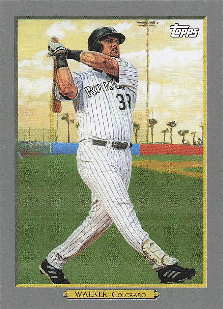 2020 Topps Update Baseball Turkey Red 2020 Larry Walker #TR-47