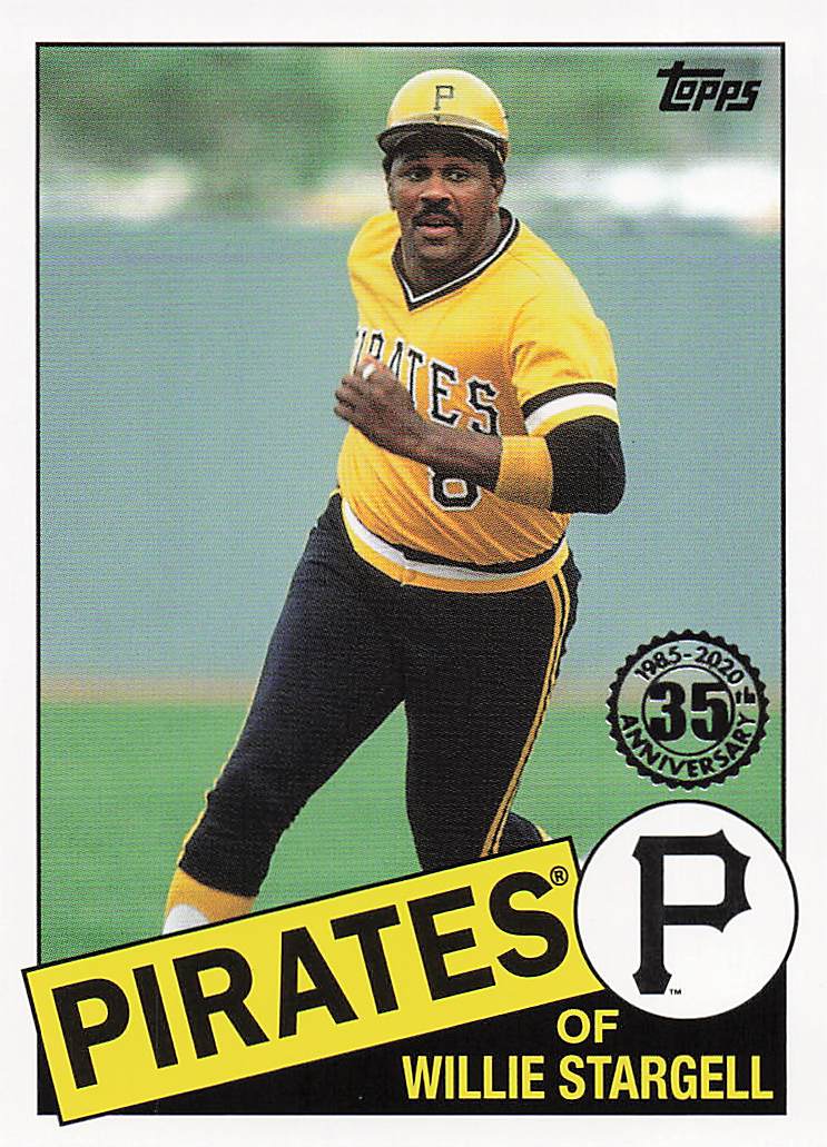 2020 Topps Update Baseball 1985 Topps Baseball Willie Stargell #85TB-36
